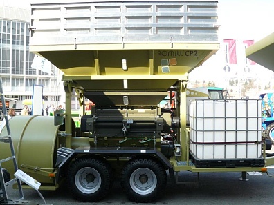 Плющилка влажного зерна ROmiLL CP2 plus